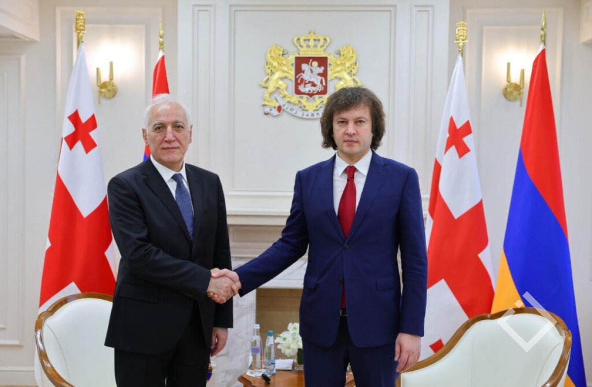 ირაკლი კობახიძე სომხეთის პრეზიდენტს შეხვდა