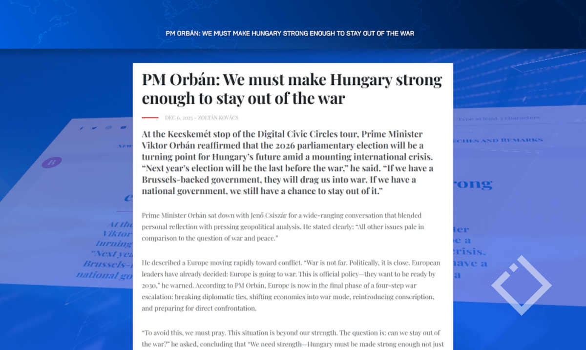 ვიქტორ ორბანი ევროკავშირს ისევ აკრიტიკებს