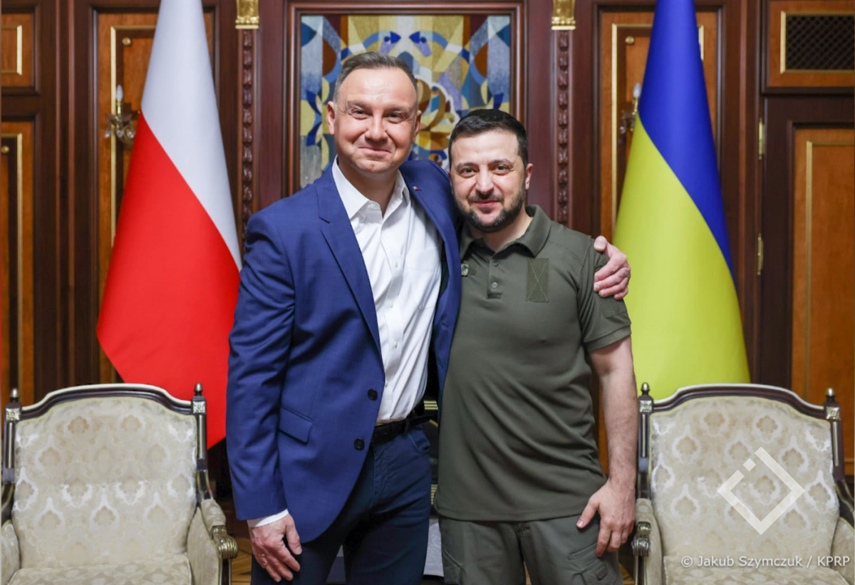  პოლონეთის პრეზიდენტი  ანჯეი დუდა კიევში ჩავიდა