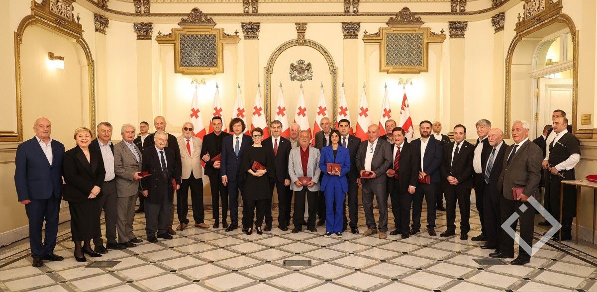 კულტურის სფეროს წარმომადგენლები დაჯილდოვდნენ