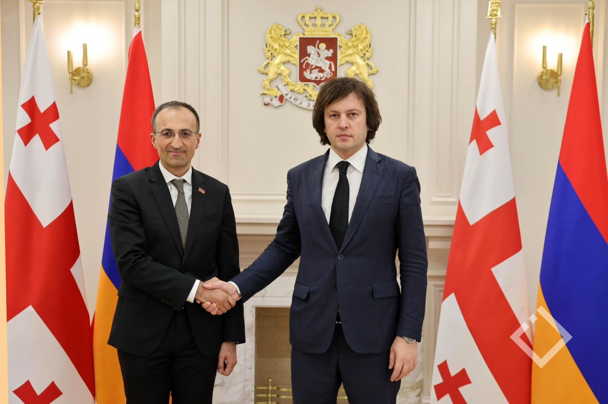 პრემიერ-მინისტრი სომხეთის რესპუბლიკის შრომისა და სოციალური დაცვის მინისტრს შეხვდა