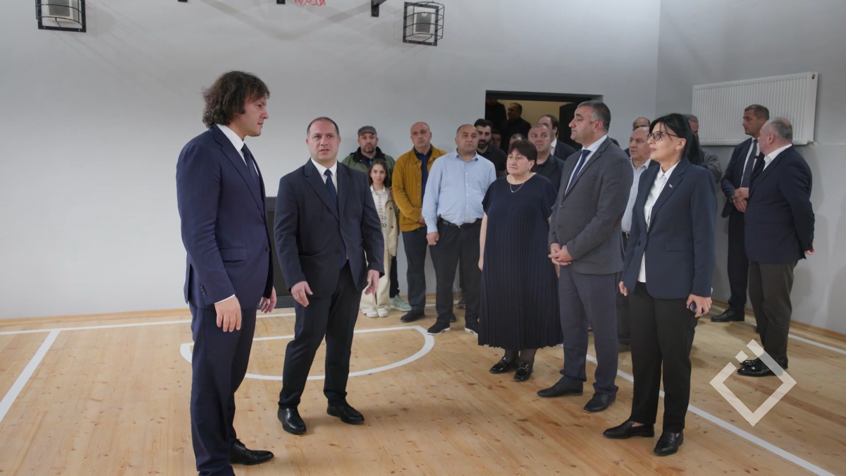 ახლადრეაბილიტირებული სკოლა დუშეთში