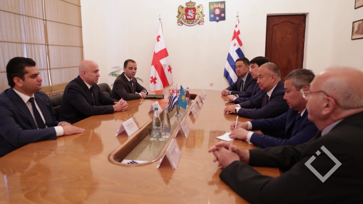 აჭარის მთავრობის თავმჯდომარის და ყაზახეთის ელჩის შეხვედრა