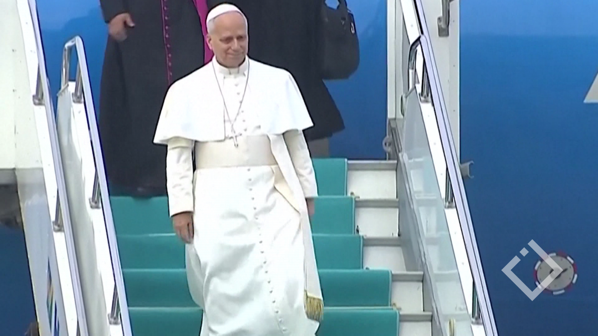 რომის პაპი თურქეთში ჩავიდა