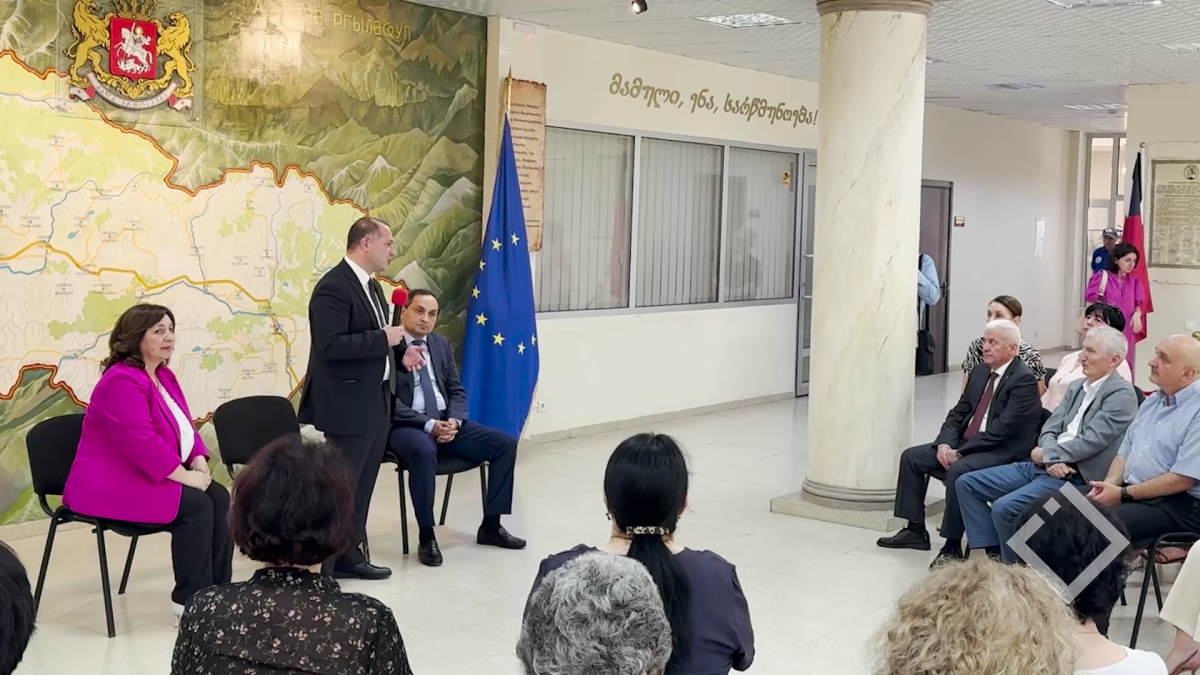 განათლების მინისტრი სოხუმის სახელმწიფო უნივერსიტეტში