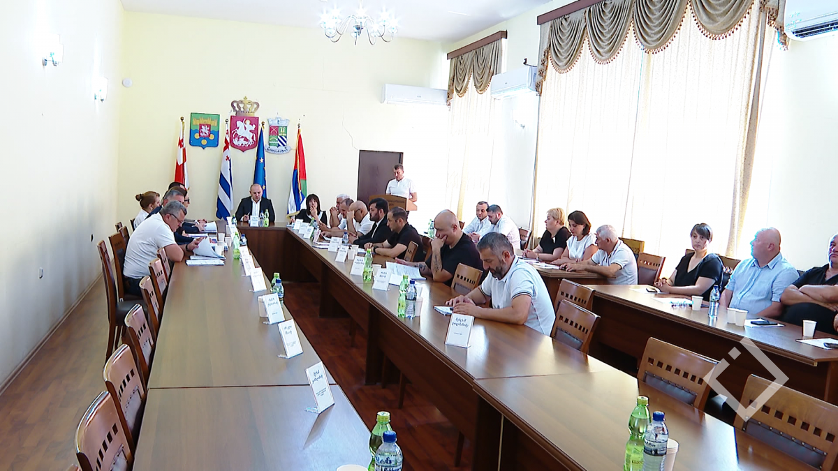 ხელვაჩაურის საკრებულოს სხდომა