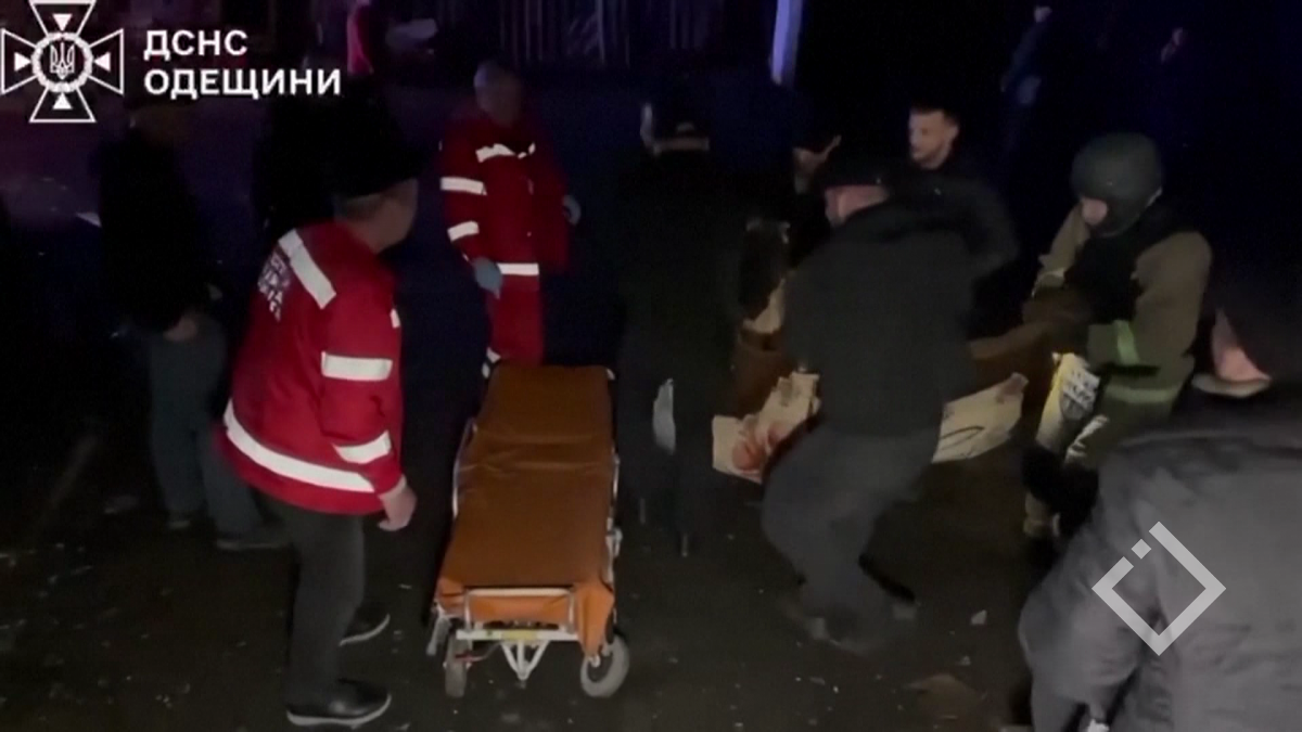 ოდესაზე თავდასხმის შედეგად 6 ადამიანი დაშავდა