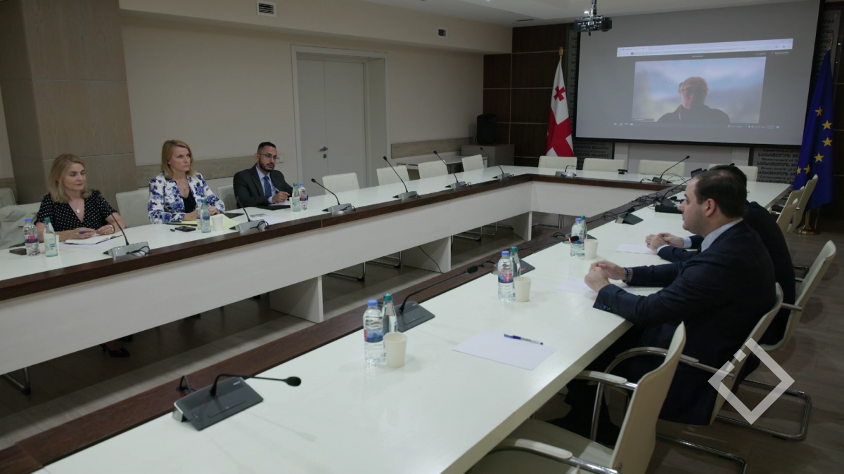 შეხვედრა საერთაშორისო სავალუტო ფონდის მისიის წარმომადგენლობასთან