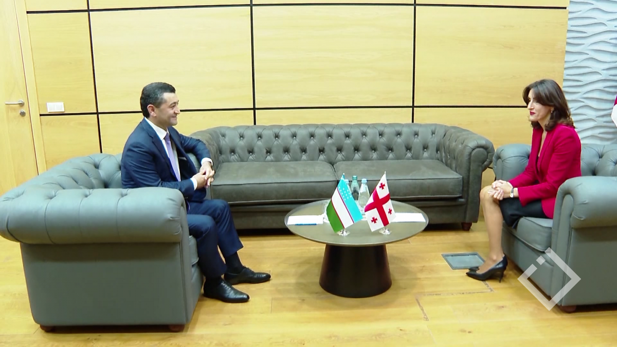 უზებეკეთის საგარეო საქმე მინისტრი ქართველ კოლეგას შეხვდა