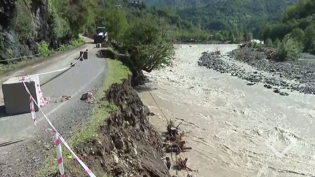 მაჭახლის ხეობაში სტიქიის შედეგად მიყენებულ ზარალს ითვლიან